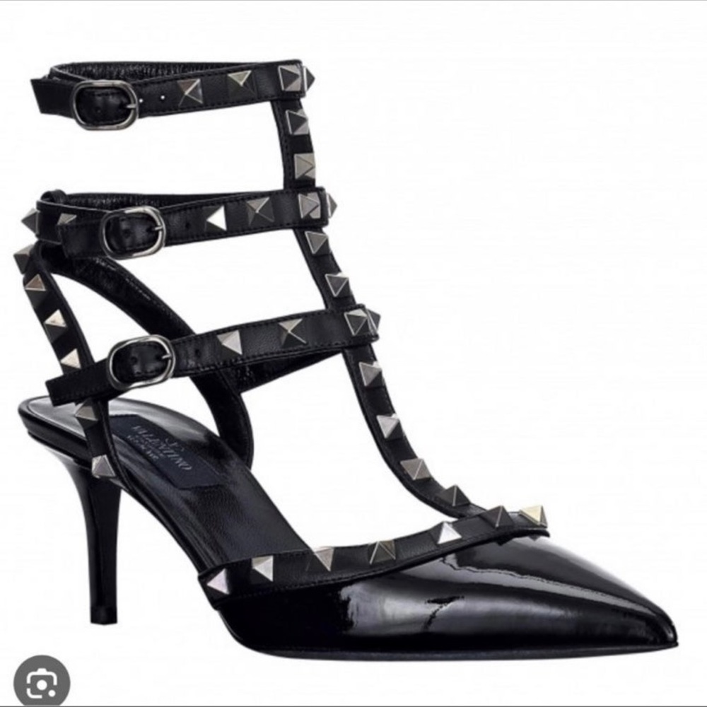 Used ysl ruck-stud shoes